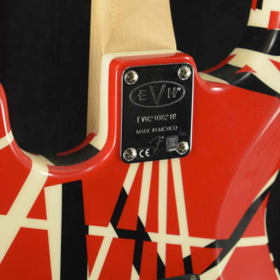 Demo - EVH Striped Series Red with Black Stripes image 7