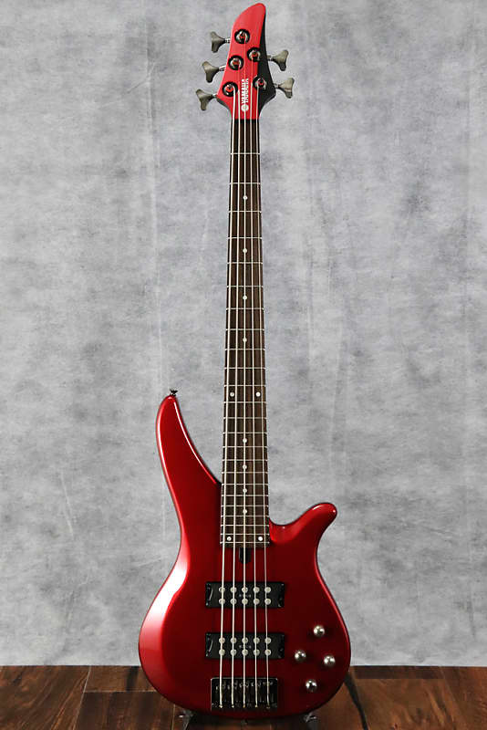 YAMAHA RBX375 Candy Apple Red (04/27) | Reverb
