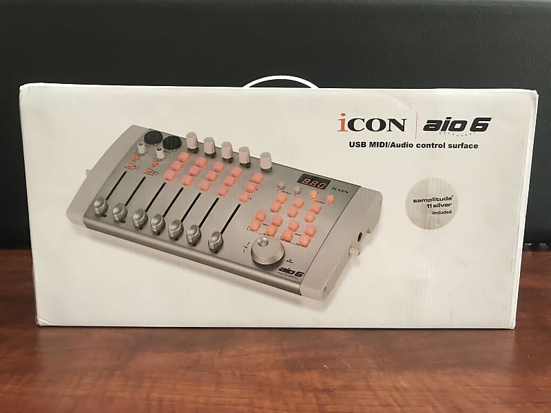 icon aio 6 USB MIDI/Audio Control Surface - SKU:1890 | Reverb