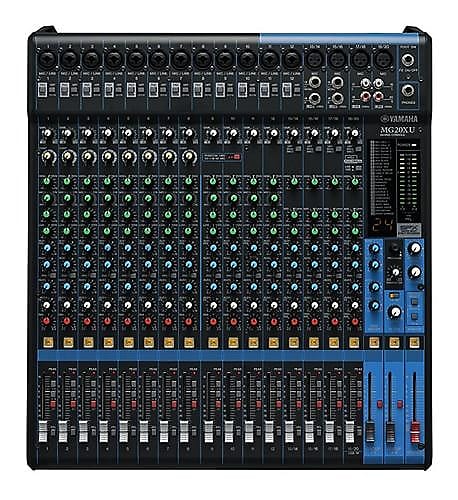Yamaha MG20XU 20 Channel Mixer with USB & SPX Effects (Used/Mint) image 1