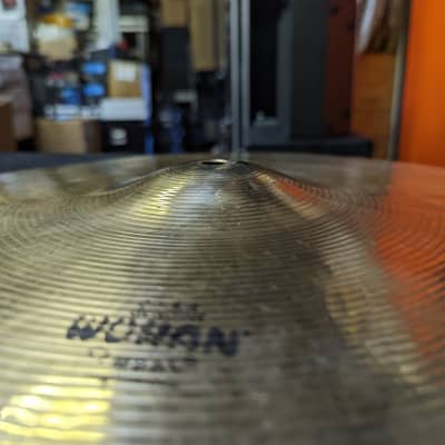 Near New Wuhan Cymbal Set -16" Thin Crash Cymbal & 16" China Cymbal - Look & Sound Excellent! image 5