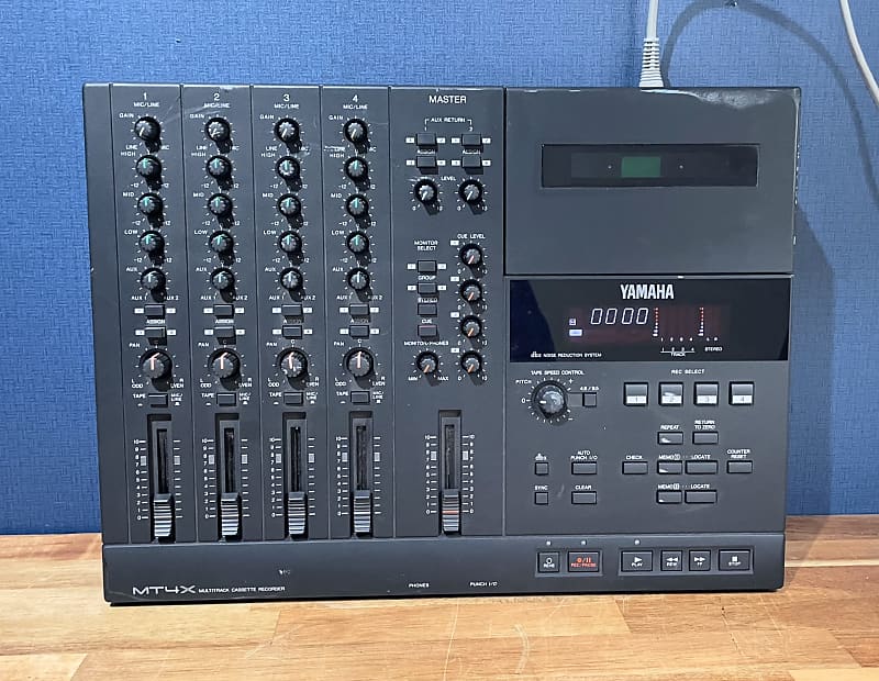 YAMAHA MT4X マルチトラックカセットレコーダー YAMAHA MT4X 4トラック カセットテープレコーダーを使ってみた②