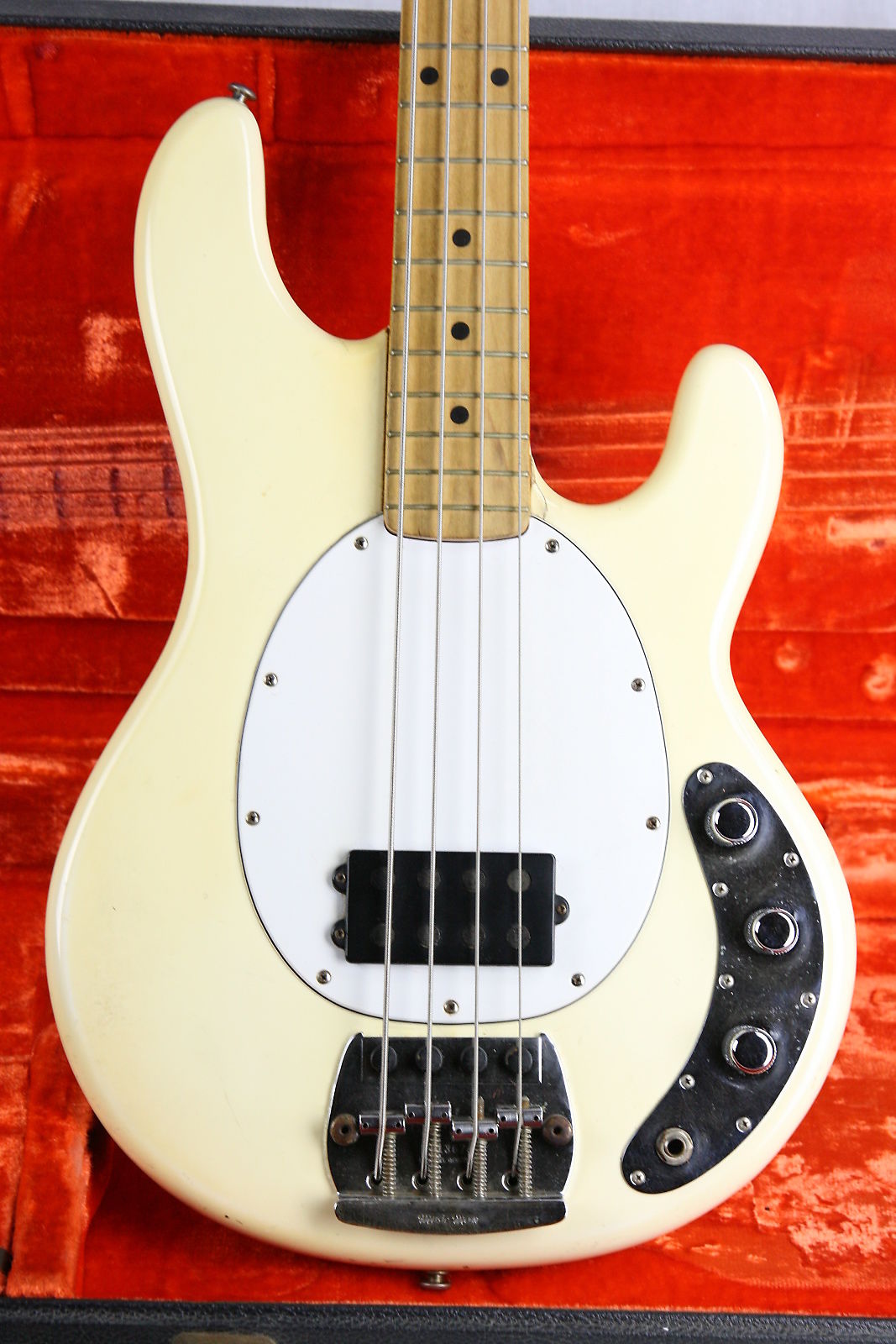 Music Man Stingray White 1979 Reverb