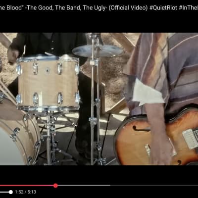 Frankie Banali's Quiet Riot, Ludwig / Sabian Complete "In The Blood" Drum Set. Signed! image 14
