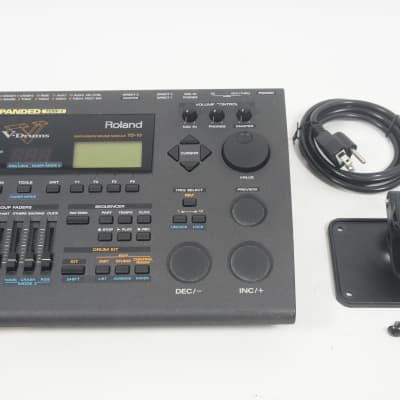 Roland TD-10 w/ TDW-1 Expansion Card V-Drums Electronic Drum Brain Sound Module 100-240V