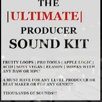 Ultimate NY UK Drill 16GB USB Sound Kit 13,000+ Sounds Samples Loops MIDI image 1