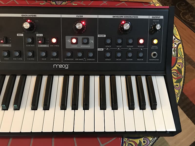 Moog Little Phatty Stage II - Limited Edition Red Back with CV Outs - Rare  and MINT