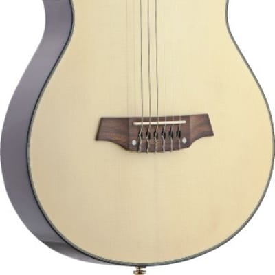 Angel Lopez EC3000CN: Electric Solid Body Classical Guitar with Cutaway - A Fusion of Tradition and Modernity image 3