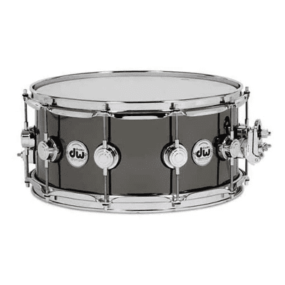 DW Collector's Series Black Nickel Over Brass 5.5x14" Snare Drum