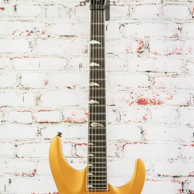 USED Kramer SM-1 H Electric Guitar - Buzzsaw Gold image 3