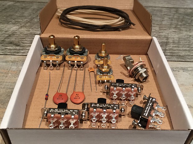 Fender Jaguar USA Premium Upgrade Wiring Kit | Reverb UK