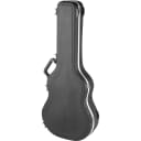 SKB SKB-30 Deluxe Thin-Line Acoustic-Electric and Classical Guitar Case Regular Black