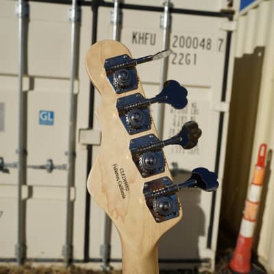 G&L USA Fullerton Deluxe SB-2 Andromeda 4-String Electric Bass Guitar w/ Gig Bag (2024) image 8