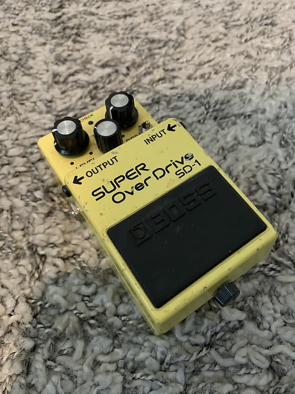 Boss SD-1 Super Overdrive w/ Keeley GE Mod | Reverb