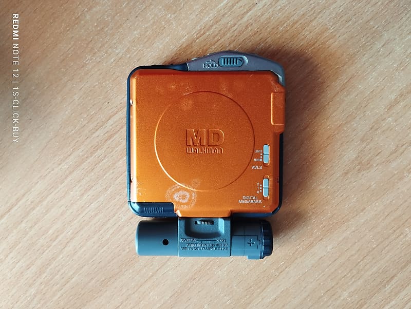 SONY WALKMAN ウォークマン MZ-E45 オレンジ Sony MZ-E45 Mini Disc MD Walkman Player Mega Bass Camoflage