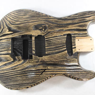 Sandblasted shop guitar body