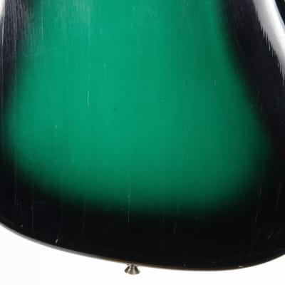 1960s Galanti Kapa Made in Italy Green Burst Gemelli Polverini Vintage Electric Guitar | Green Burst! Hopf Crucianelli image 18