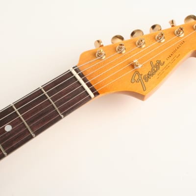 Fender Custom Shop Limited Edition 1965 Dual-Mag Stratocaster® Journeyman Relic® with Closet Classic Hardware, Rosewood Fingerboard, Faded Aged Charcoal Frost Metallic CZ570847 image 4