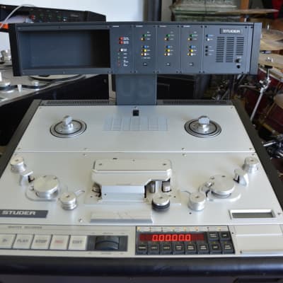 Studer A820 Master Recorder 1/4 2-Track Tape Machine