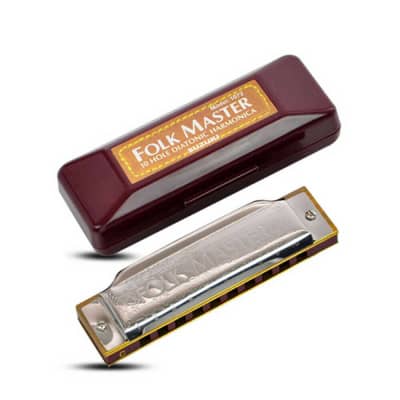 Suzuki FolkMaster Diatonic 10-Hole Harmonica - Key of D image 5