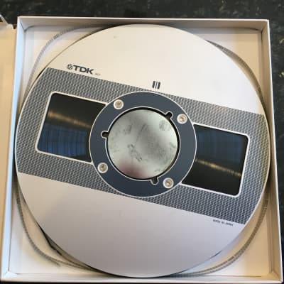 TDK 10 1/2 LX 35-180B Reel To Reel Audio Tape On Metal Reel With