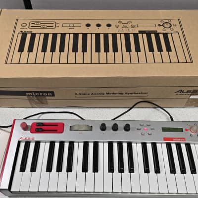 ALESIS MICRON シンセサイザー　廃盤品 希少・廃盤品】ALESIS MICRON アナログモデリングシンセサイザー