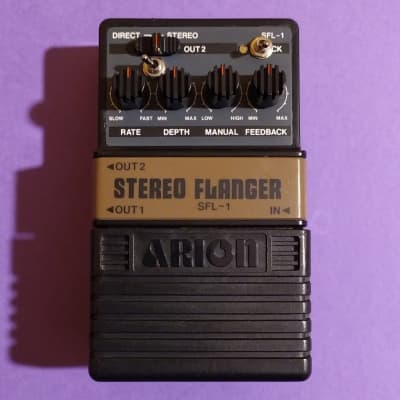 Arion SFL-1 Stereo Flanger w/Chorus & Fast Rate mods. Made in Japan for sale