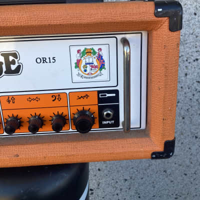Orange OR15H 15-Watt Tube Guitar Amp Head 2012 - Present - Orange electric guitar amplifier head tube image 4