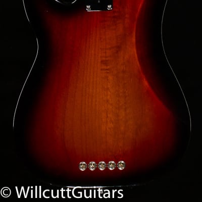 Fender American Professional II Precision Bass V 3-Color Sunburst Rosewood Bass Guitar-US210038102-9.99 lbs image 10
