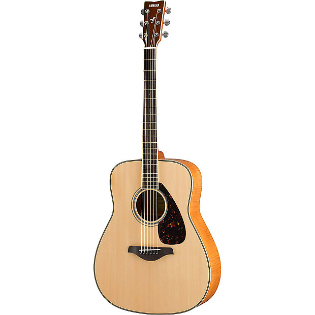 Yamaha FG840 Acoustic Guitar Natural image 1