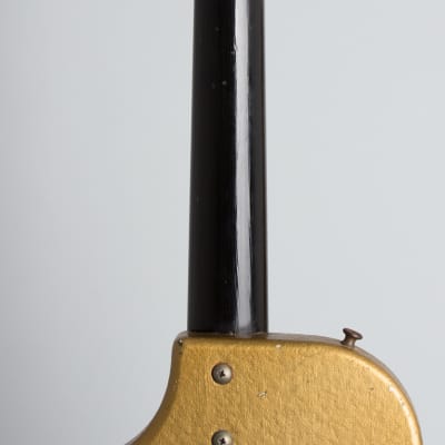 Supro  Model 3033S Special Solid Body Electric Guitar (1960), ser. #T26612, gig bag case. image 9