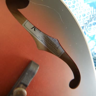 M K BlueGrass Mandolin / HydeMade Luthiers SetUp  & JJB pickup image 10