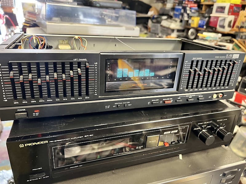 Sansui SE-800 ステレオグラフィックイコライザー SANSUI SE-800 10 Band Stereo Graphic Equalizer spectrum