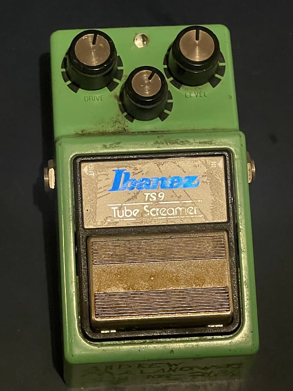 ギター Analog.Man TS-9 mod tube screamer aNaLoG.MaN Ibanez TS9 Tube Screamer (SILVER MOD) - YouTube