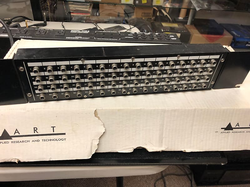 TEAC Pb-64 Rack Mount Patch Bay 64 RCA Connectors | Reverb