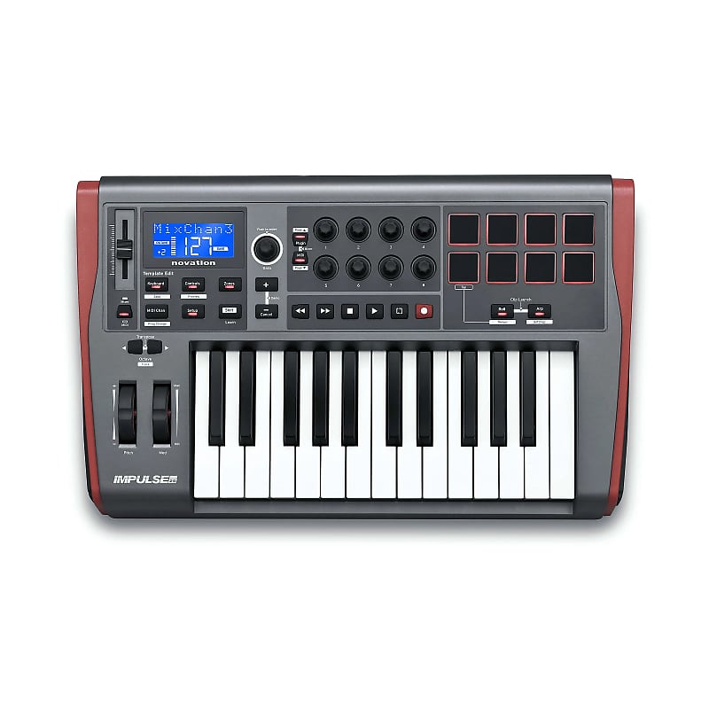 Novation Impulse 25 MIDI Keyboard Controller image 1