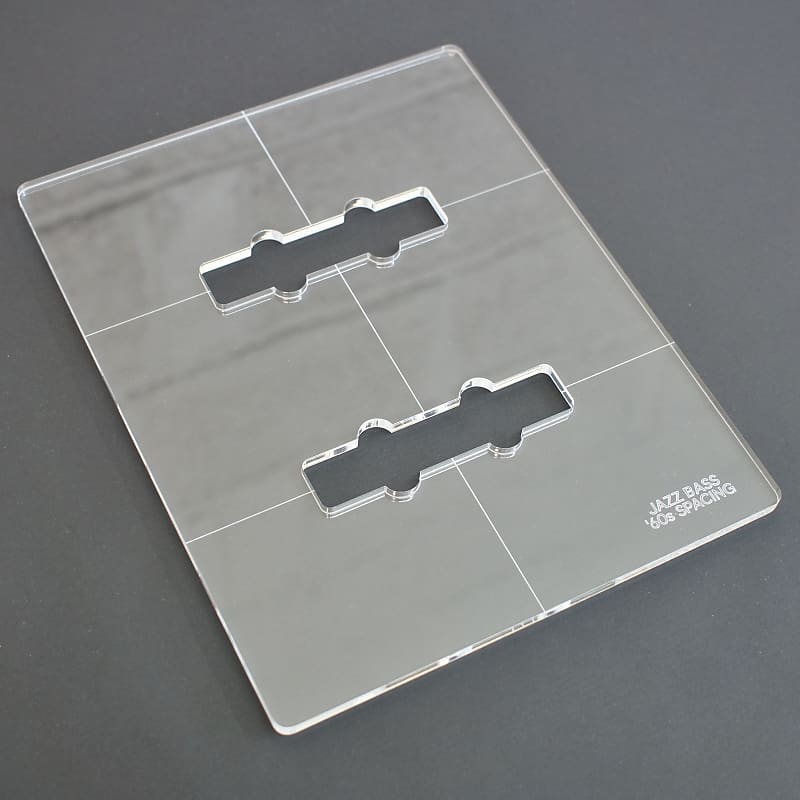 Pickup Routing Template Jazz Bass Set (4 String, 1960s Reverb UK