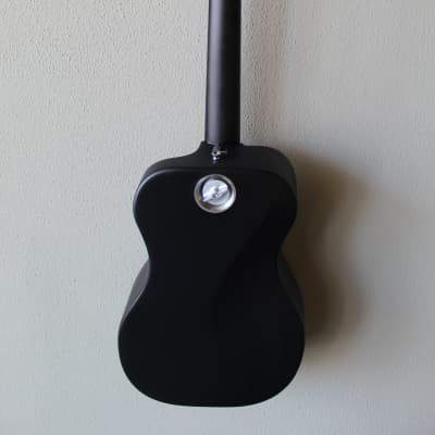 Brand New Journey OF660 Overhead Carbon Fiber Acoustic/Electric Travel Guitar - Black Matte image 6