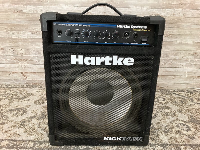 Used Hartke HS1200 KICKBACK BASS COMBO Reverb