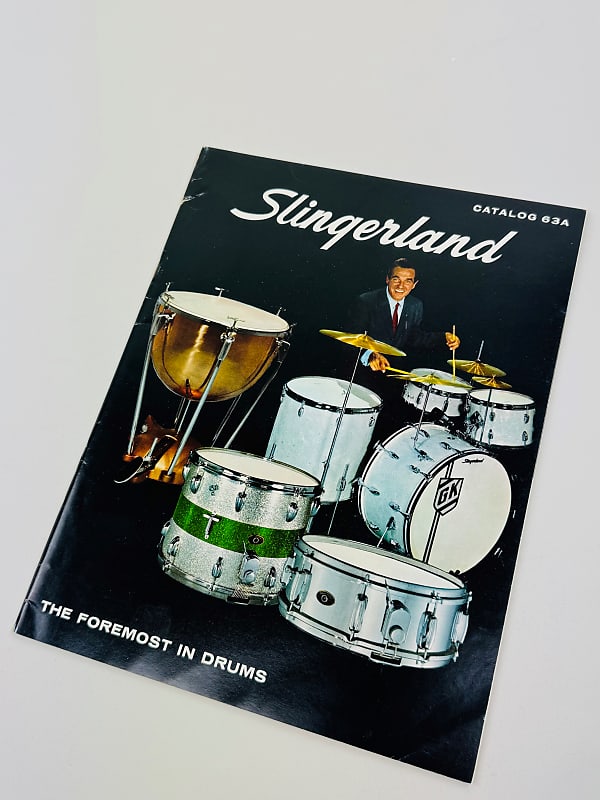 Slingerland Catalog 63A 1963 Reverb