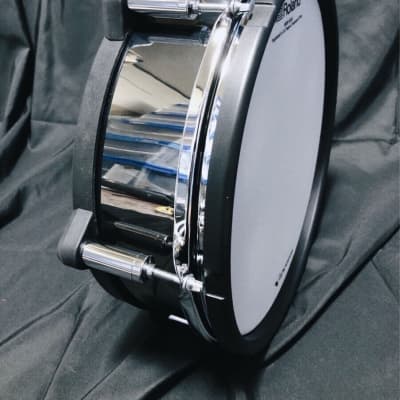 Roland PD-128-BC V-Pad 12" Dual Trigger Mesh Drum Pad - Black Chrome image 4