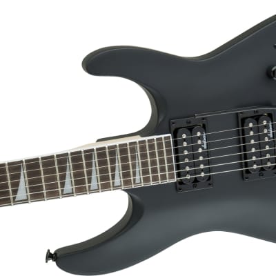 Jackson JS Series Dinky Arch Top JS22 DKA 6-String Right-Handed Electric Guitar with Amaranth Fingerboard (Satin Black) image 6