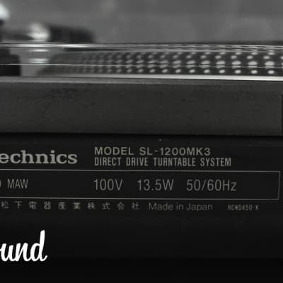 Technics SL-1200MK3 Black Pair Direct Drive DJ Turntables [Very Good] image 23