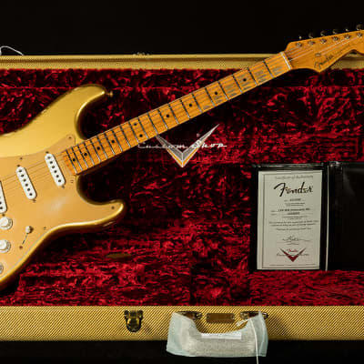 Fender Custom Shop 2022 Limited 1955 Bone Tone Stratocaster - Relic image 7