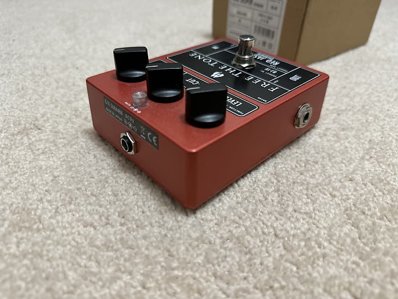 Free The Tone RJ-1V Red Jasper Overdrive 2010s - Red | Reverb