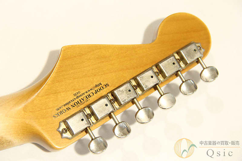 郵送買取 新品5台以上送料無料キャンペーン中！！  Creation Scoop Works Canada Reverb | [Qk099] Aged Hard St 62 ギター