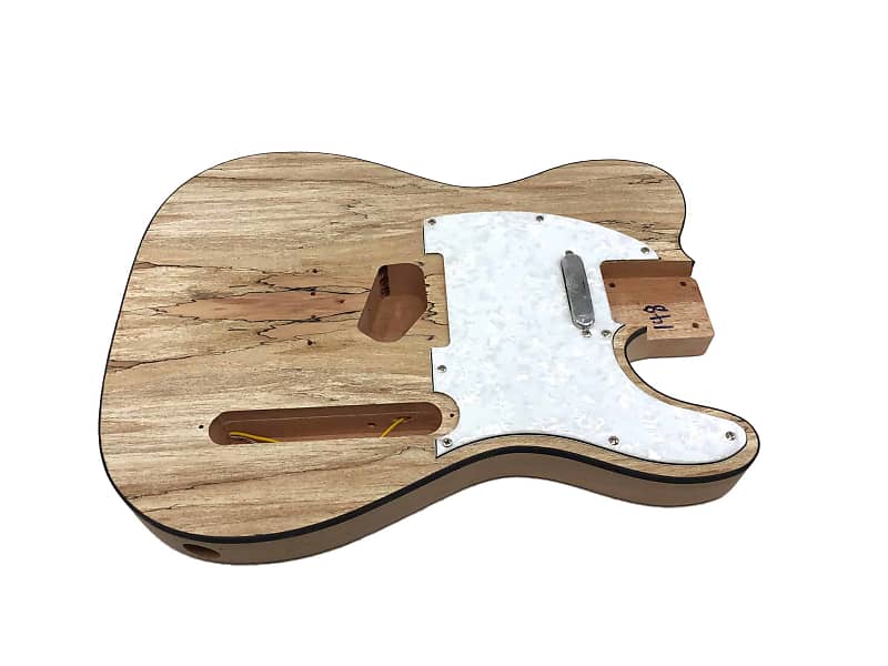Solo TCK-1SM DIY Electric Guitar Kit With Spalted Maple Top Solo TCK-1SM DIY Electric Guitar Kit With Spalted Maple Top