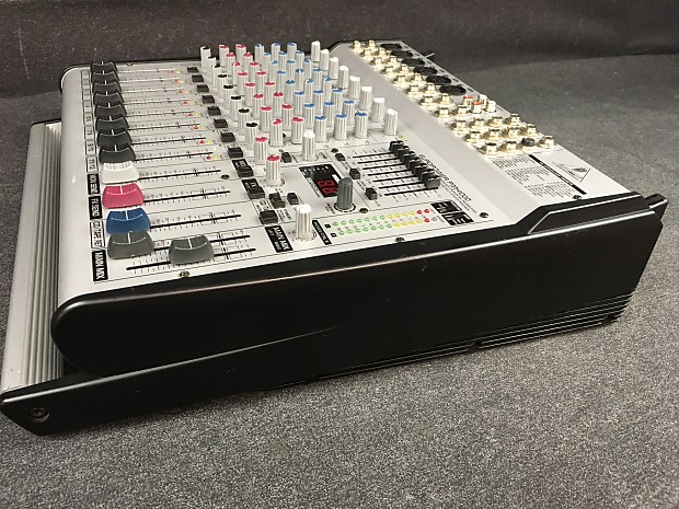 動作OK BEHRINGER パワードミキサ EUROPOWER PMH1000 Behringer PMH1000 12-Channel Powered Mixer with FX (400 Watts)