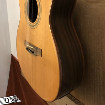 Klema K300JS-CE Cutaway Acoustic Electric Guitar Natural w/ Gig Bag image 3
