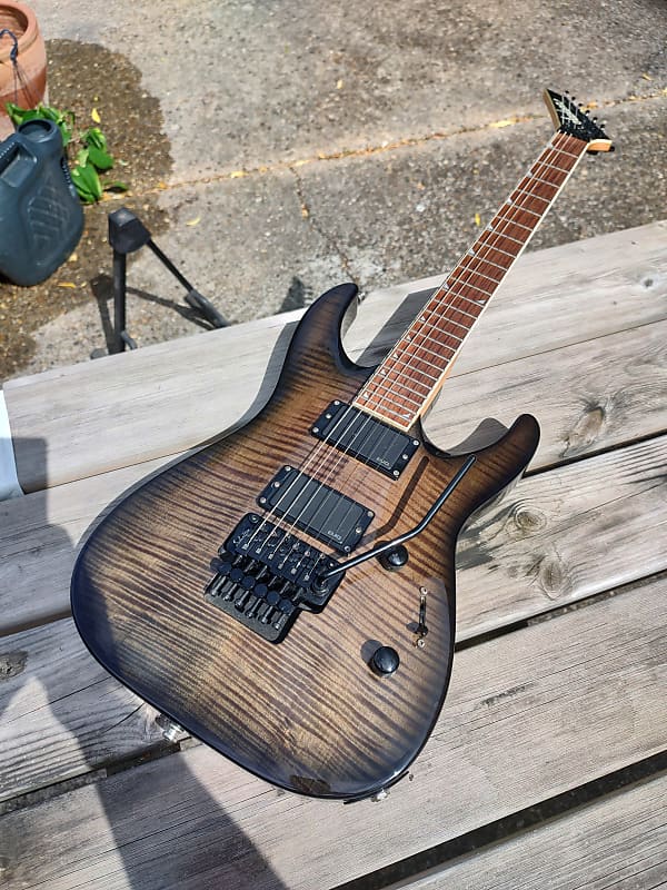 Jackson DKMG Dinky 1998 Transparent Black | Reverb